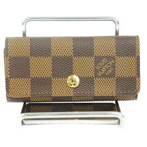 LOUIS VUITTON Multicles 4 Damier Ebene Key Holder